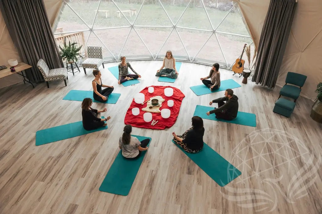 12M Glass Dome double door