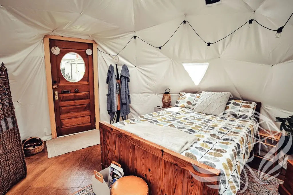 5m glass dome double pane