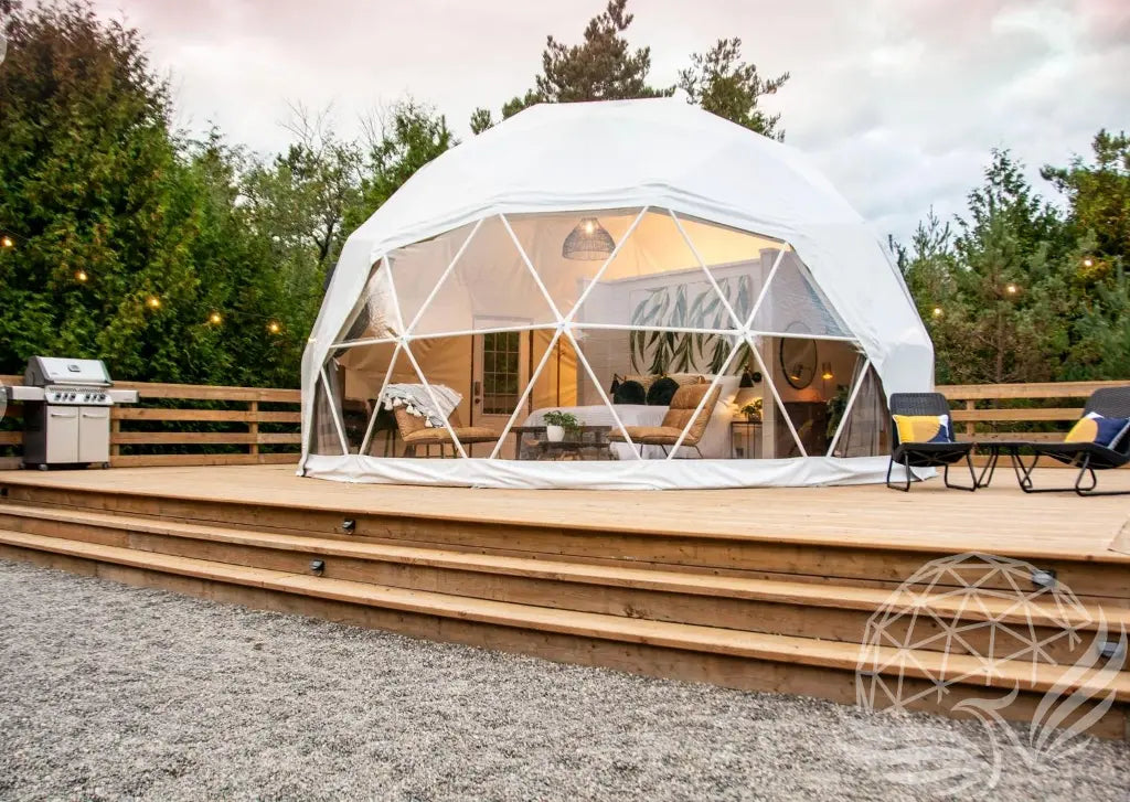 7M Glass Dome double door