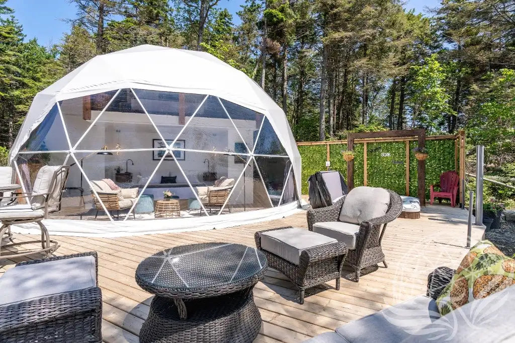 8M Glass Dome