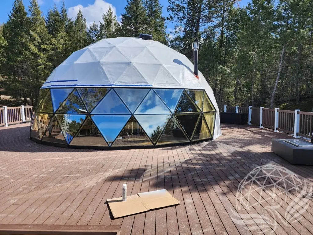 9M  Glass Dome double door