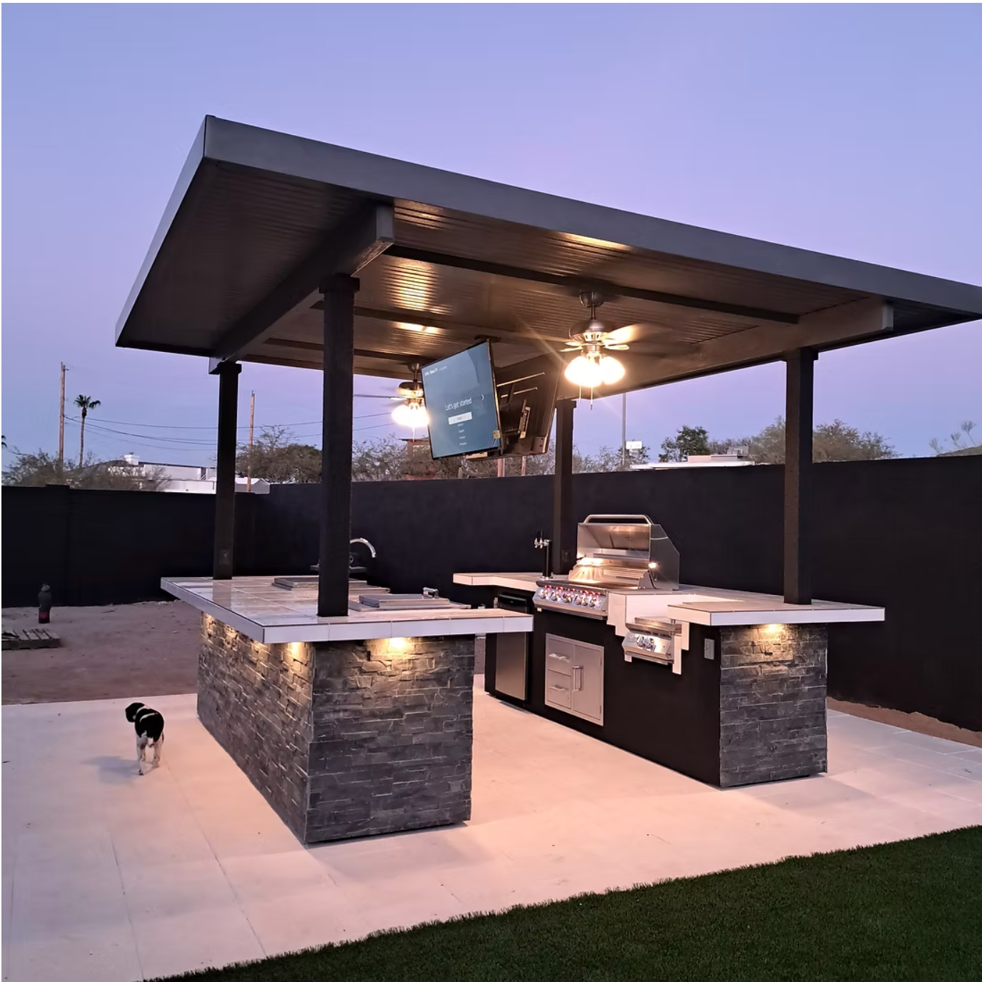 Big Island Sports Bar Outdoor Kitchen Grill – KoKoMo Signature Series