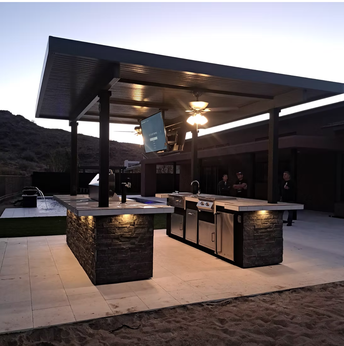 Big Island Sports Bar Outdoor Kitchen Grill – KoKoMo Signature Series