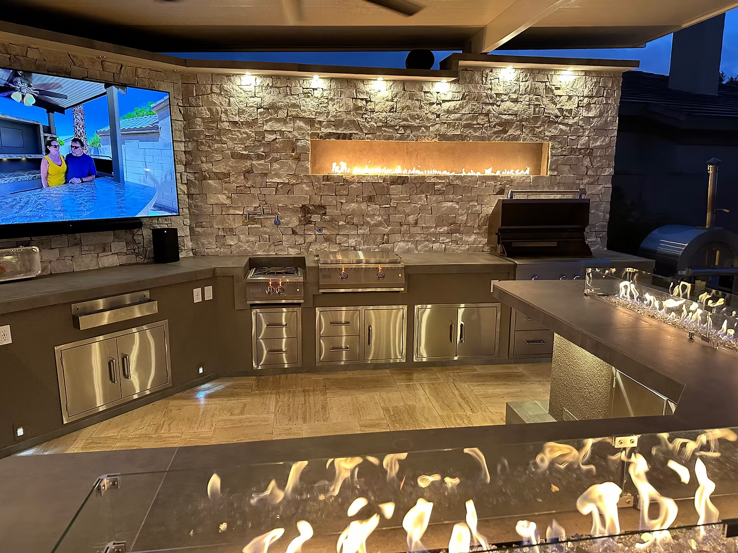 Luxury Outdoor Kitchen BBQ Grill Island – KoKoMo Signature Series